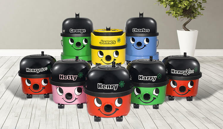 The Henry Hoover Range: Meet Henry's Brothers & Sisters